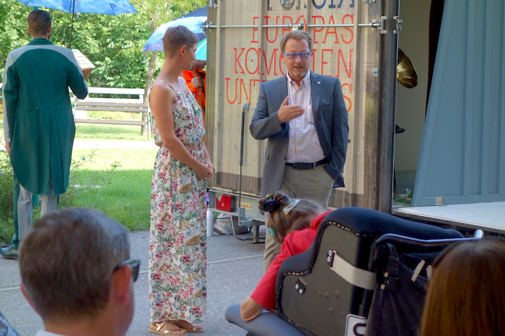 August: Theaterwagen Komödienspiele Porcia